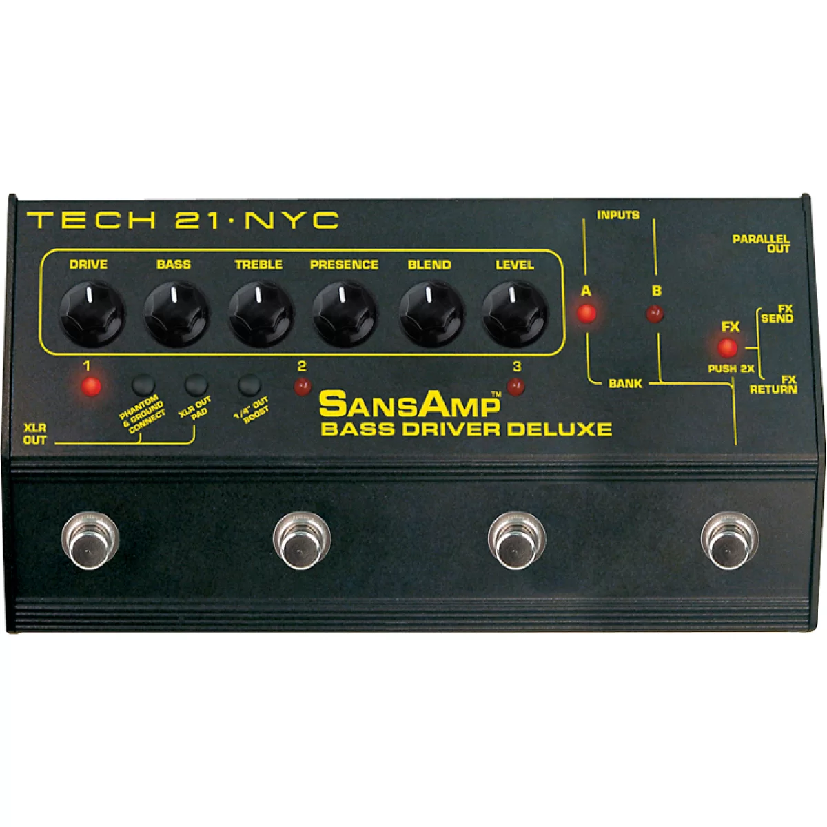 Tech 21 SansAmp Bass Driver DeLuxe Предусилитель для баса купить в